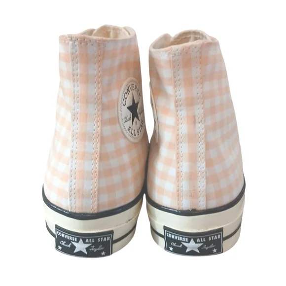 NEW Converse Checkered High-Top Sneakers - Picture 7 of 11